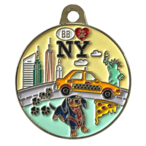 BB Loves NY Enamel Charm - 2021 Pop-Up Edition