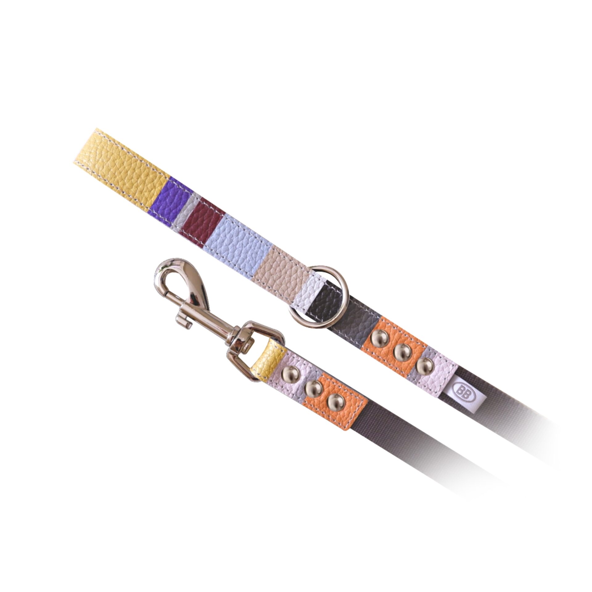 buddy belts nylon accent leash three quarter inch limited mod