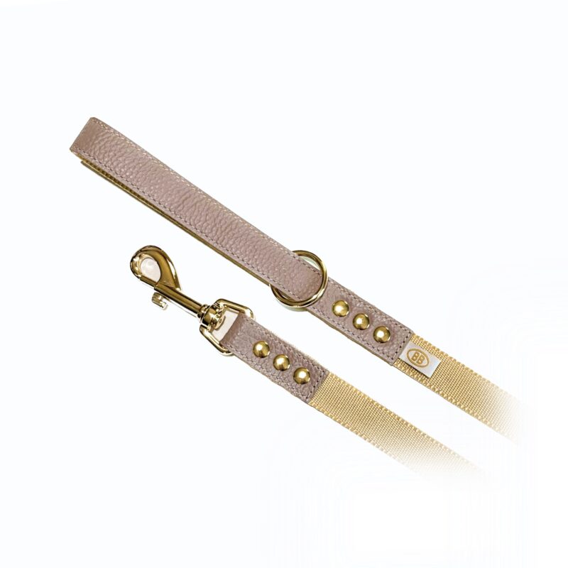 buddy belts nylon leash three quarter inch limited latte