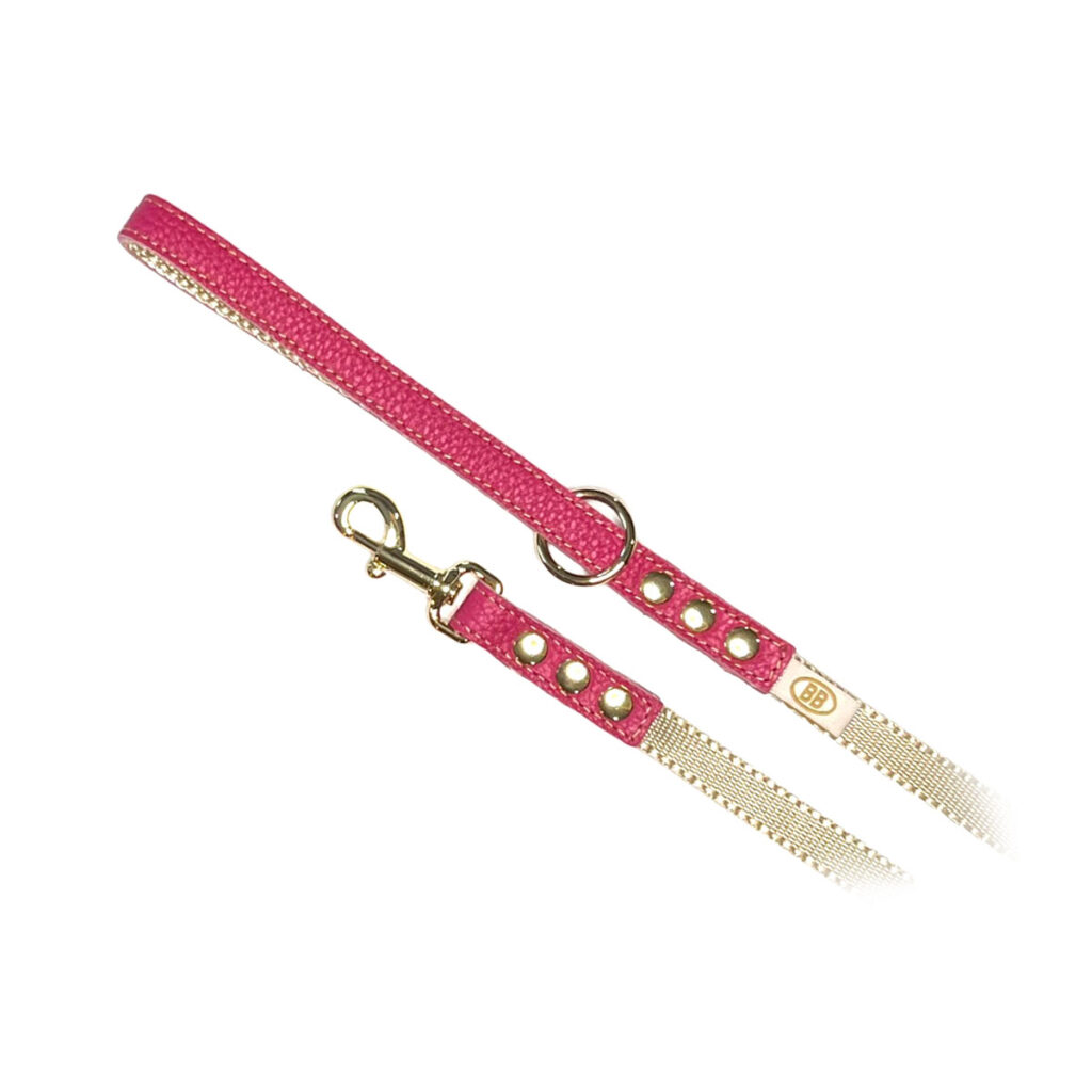 buddy-belts-nylon-accent-leash-half-inch-limited-imperial-pink